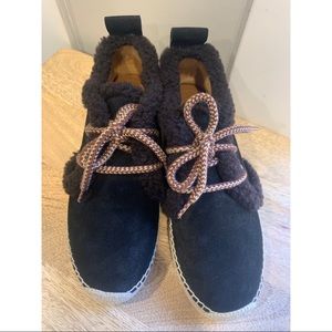 See By Chloe Suede Brown Espadrille Size 8 / 39